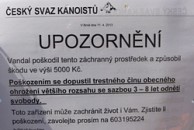 Jez v Maloměřicích má novou záchrannou podkovu, původní zničili vandalové