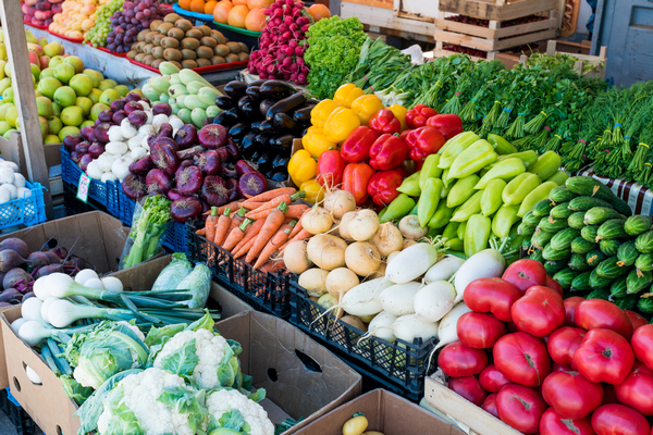 farmarske trhy ovoce zelenina