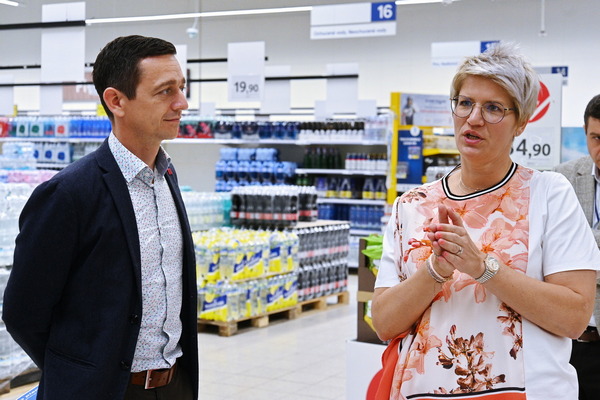 Katarina navratilova hejtman Grolich Tesco Brno