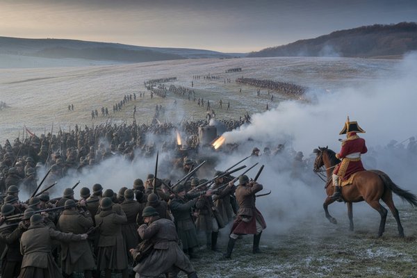 bitva tri cisaru ideogram