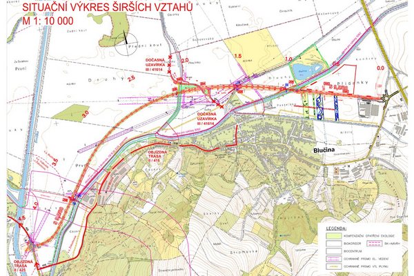 obchvat bluciny susjmk