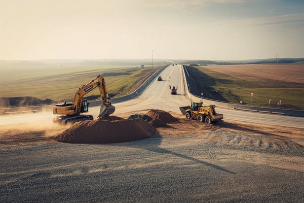 sjezd dalnice ideogram